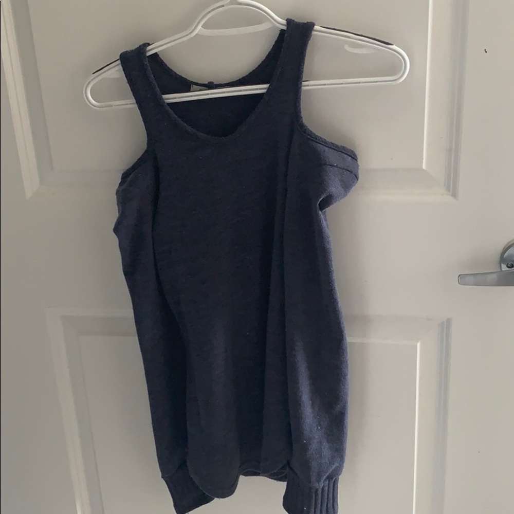Cold shoulder sweater!
